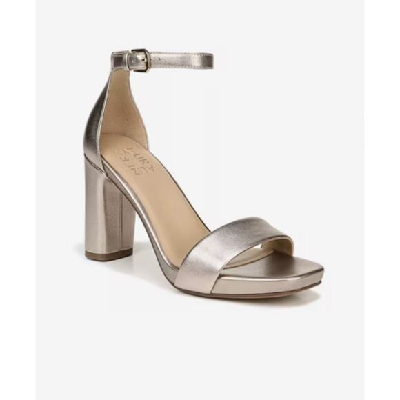 Naturalizer Joy Dress Sandal Light Bronze Leather 7.5 - Picture 1 of 10